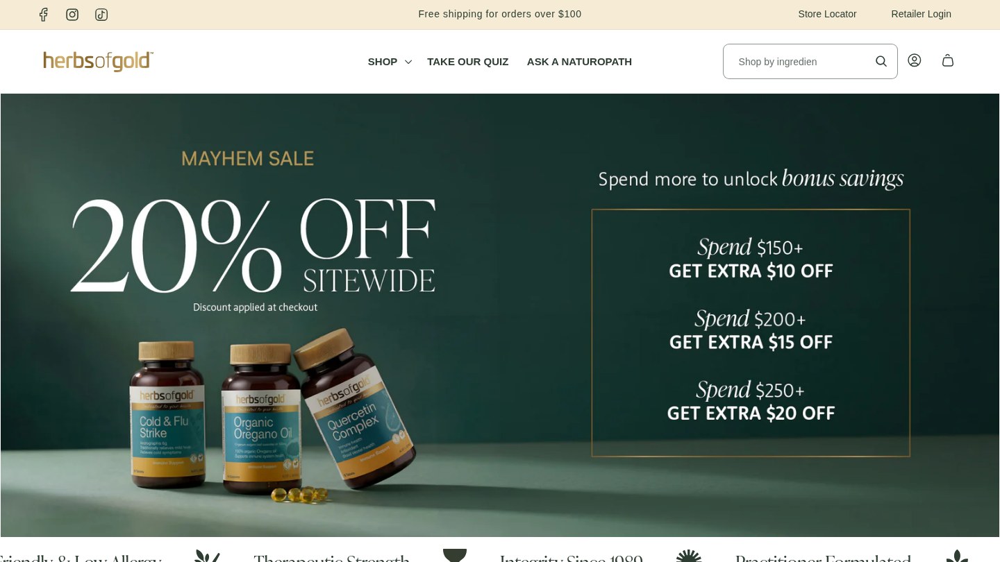 Herbs of Gold — Shopify Plus